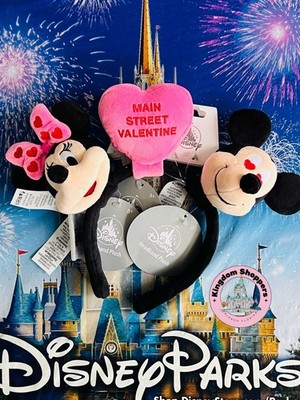 2026 Disney Parks Create Headband Ears Mickey Minnie Valentines 3