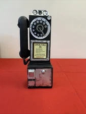 Atyhao Vintage Exquisite Telephone Model For Bar, Fashionable Decorative Black P