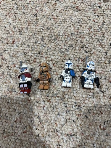 LEGO STAR WARS CLONE TROOPERS (4) ARC TROOPER GEONOSIS AIRBORNE FIVES REX￼