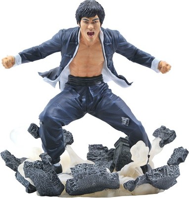 Bruce Lee Gallery Earth PVC-Statue Diamond Select