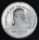 1971 Franklin Mint Silver Member Coin