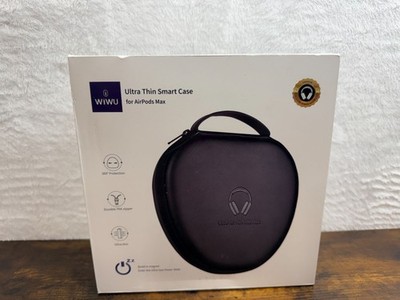New WiWU Ultra Thin Smart Case For AirPods Max Black