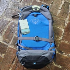 Osprey Escapist 25L Multi-Sport Backpack, Postal Blue Medium/Large Unisex Biking