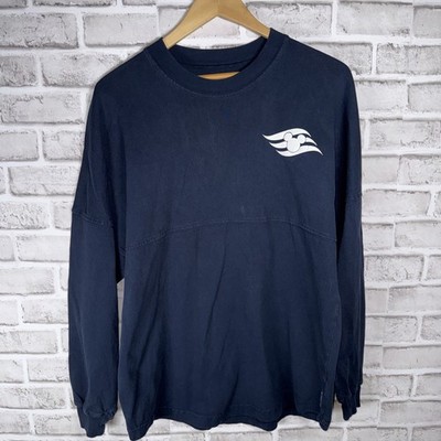 Disney Cruise Line Spirit Jersey Navy Long Sleeve Top Size Small S