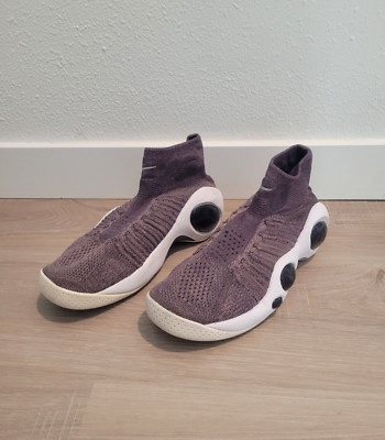 Nike Flight Bonafide GS 'Plum' Kids Size 7 Shoes - Good Condition