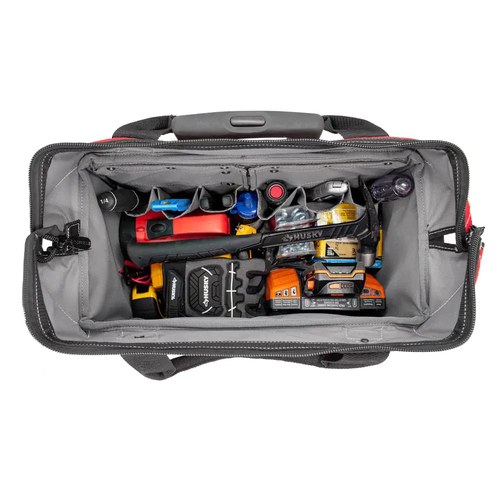 NEW Heavy Duty Pocket Rolling Tool Organizer Bag 18 In. Large Compartments - Picture 2 of 9