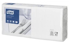 Tork Lunchservietten wei&szlig;, 33 x 33 cm, 2-lagig, 1/4 Falz (1 Karton = 2000 St&uuml;ck)