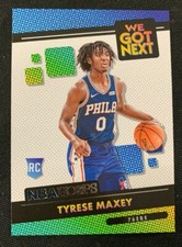 2020-21 NBA HOOPS BASKETBALL * TYRESE MAXEY #21 * RC ROOKIE WE GOT NEXT (AA)