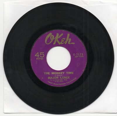 Major Lance  The Monkey Time on Okeh   Original 45