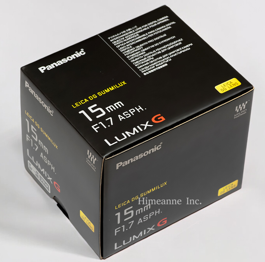 Panasonic H-X015K Leica DG Summilux 15mm f/1.7 ASPH. Lens for sale