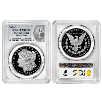 PCGS PR70DCAM 最高鑑定 2024-S モルガン ダラー 999銀貨 PCGS PR70DCAM 最高鑑定 2024-S モルガン ダラー 999銀貨 - メルカリ
