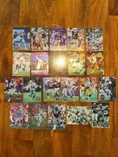 NFL Card Lot - 20 Rare NM 1994 Playoffs Reflective Cards