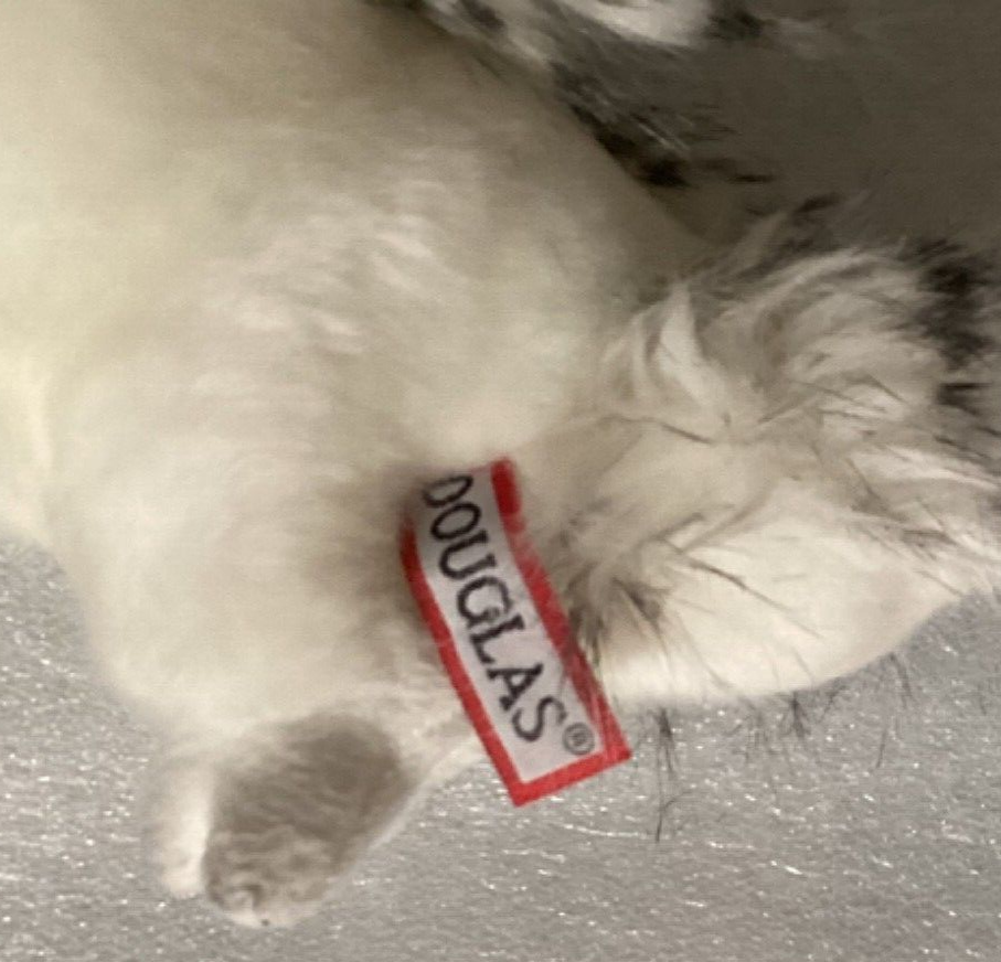 Douglas 8" White Snowy Owl Stuffed Animal Toy Plush Hedwig Wizard