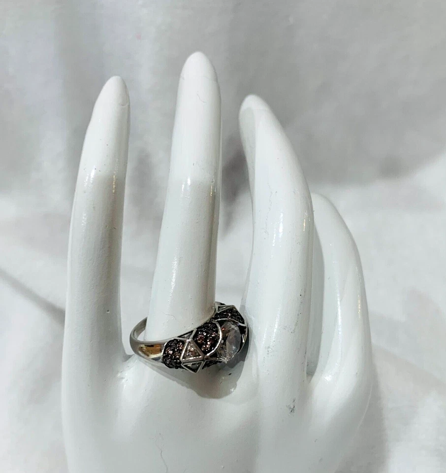 QVC仿真钻石戒指 — 第 3/4 张图片