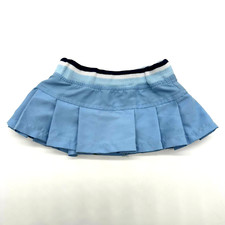 Build A Bear Rare Blue Navy White Skirt Pleats Pleated School Girl Teddy Clothes