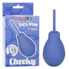 Cheeky One Way Flow Douche 7.3 fl oz Reusable Anal Hygiene Squeeze Douche Unisex