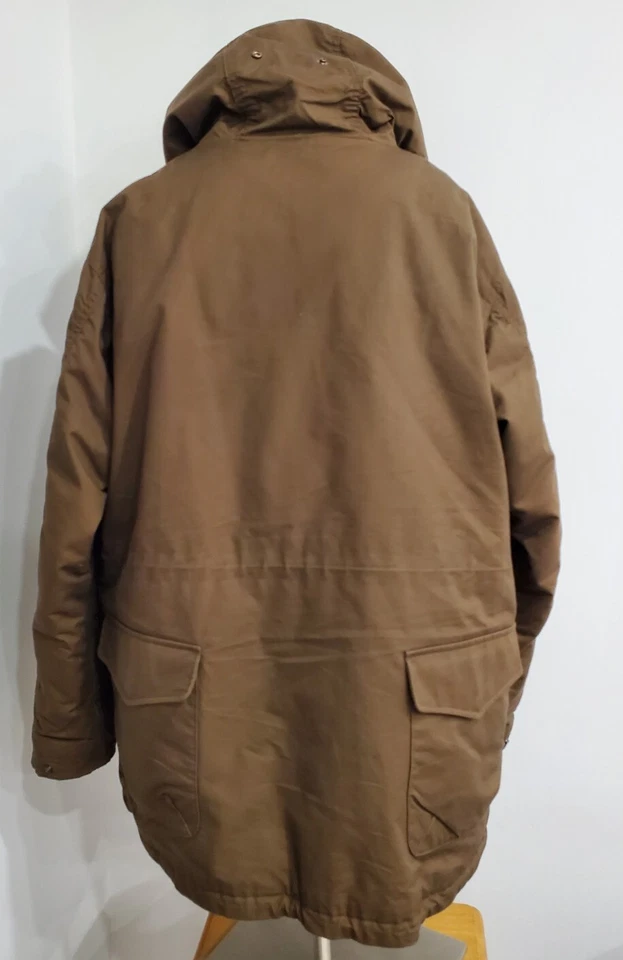 Engineered одежды Uniqlo пальто мужской большой клапан карман холст куртка эластичной - Изображение 2 из 4