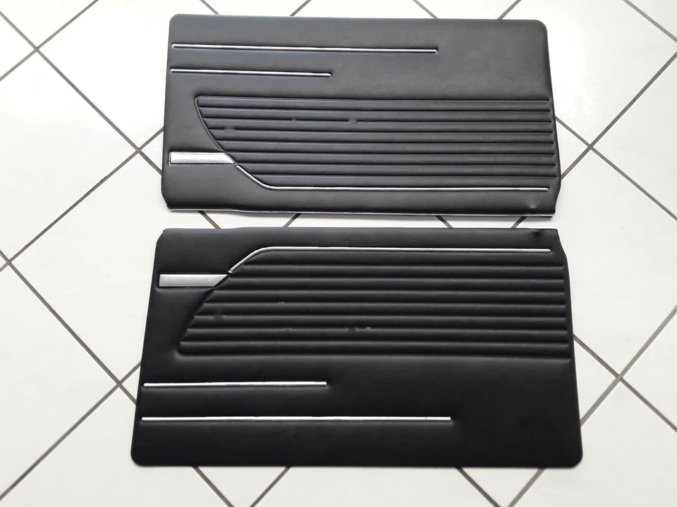 BMW e10 set door panel black right/left up to 73 1600-2 1802 2002ti tii  - Image 2 of 4