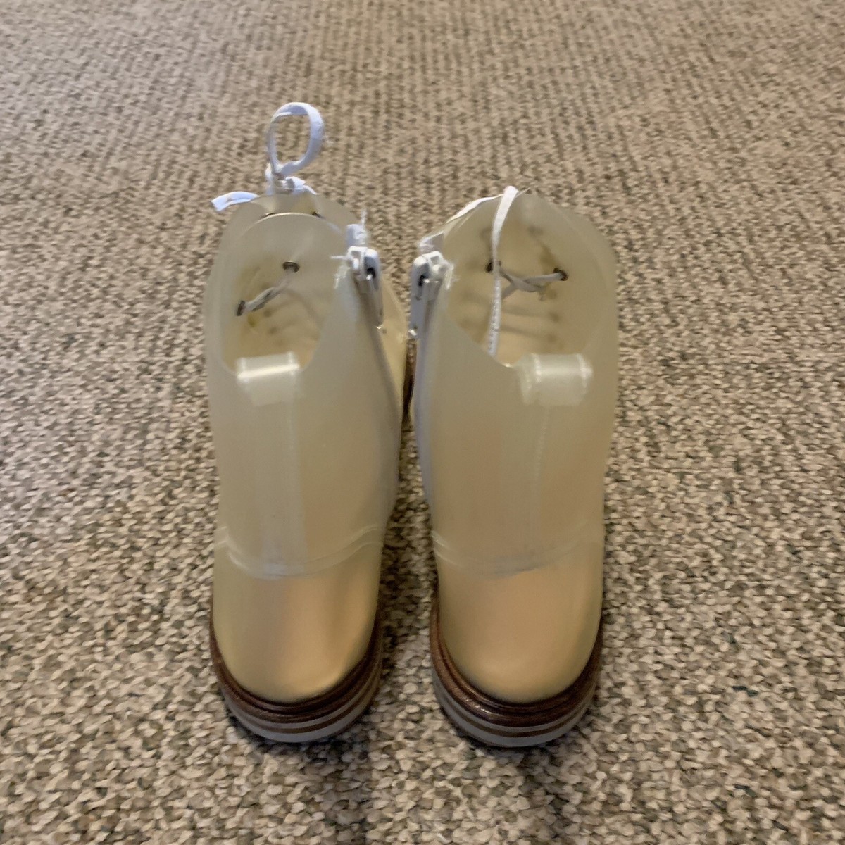Maison Martin Margiela MM6 Transparent Boots Size 40 Made In