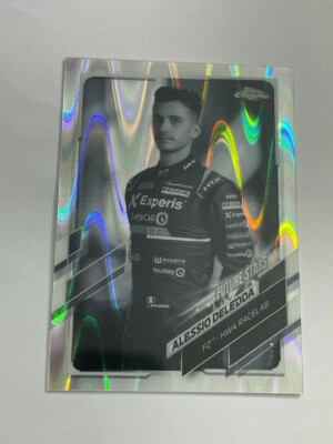 2021 Topps Chrome Formula 1 Formel 1 Ray Wave Alessio Deledda F2 HWA Racelab