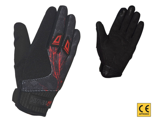 Guanti per Moto Cross Off Road Trial Enduro Fuoristrada Nero Rosso Taglia  XL | eBay