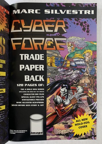 Cyberforce #2 January 1994 Comic Book Mint Condition - Picture 4 of 12