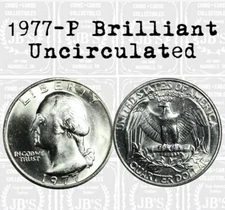 1977 P Washington Quarter BRILLIANT UNCIRCULATED *JB's Coins*