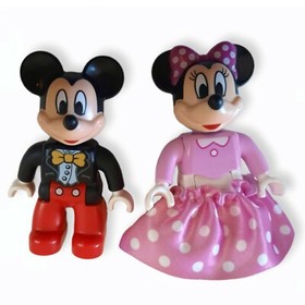 Disney LEGO Duplo 10597 Mickey Mouse & Minnie Train Complete Set Birthday Parade