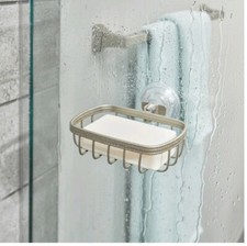 Metal Soap Dish Shower Bath soap Vanity Sink Soap Dispenser rust proof by BHG