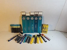 Lot of 5 Eagle Turquoise Drawing Leads 2375 H 2H 3H 4H 6H , W/ Pentel Leads