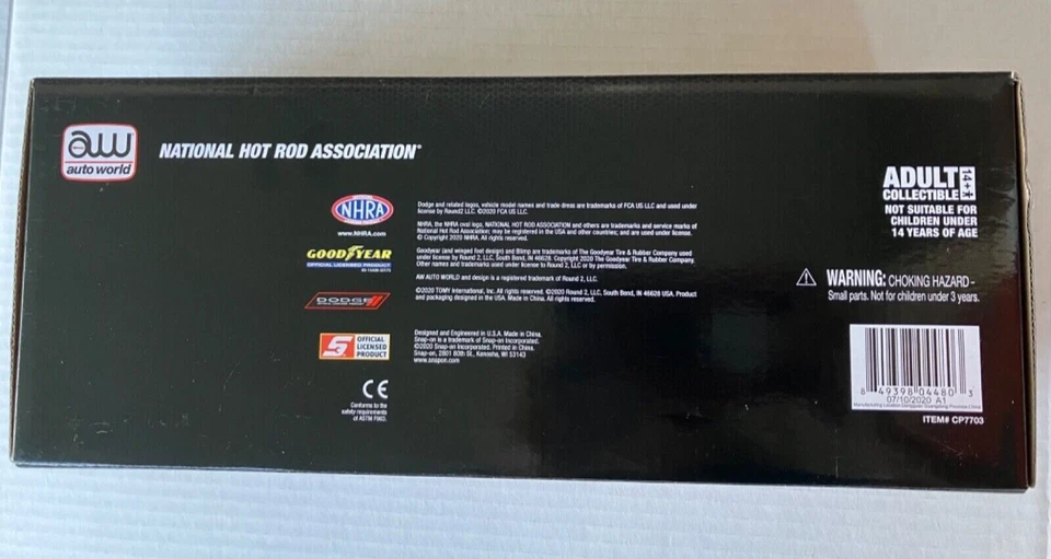 Cruz Pedregon Timeline NHRA Funny Cars Snap on Socket Cáncer de mama Foto 3 de 4