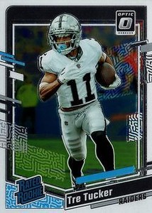 Tre Tucker 2023 Donruss Optic Football - #261 - Las Vegas Raiders