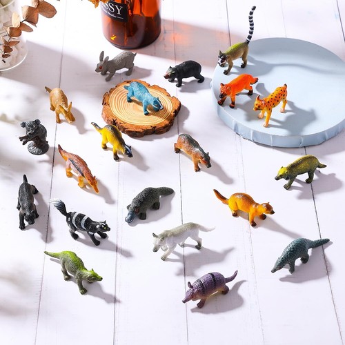 36PCS Small Animal Figures for Kids–Realistic Forest Animal Toys Set,Educational - Picture 7 of 8