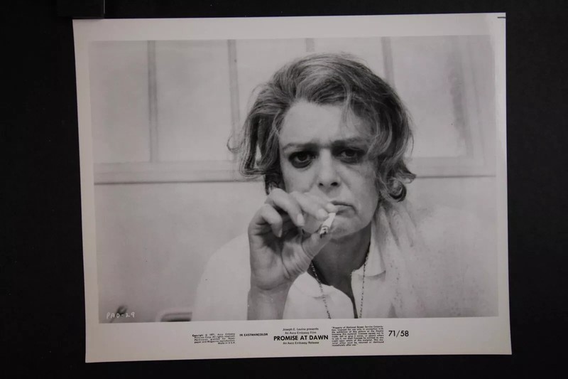 SUPER RARE!! 8X10 1971 ORIG "PROMISE AT DAWN" Melina Mercouri Assi Dayan