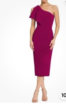 blue dress for baby girl TDY Magenta Short Infinity Dress main image 0