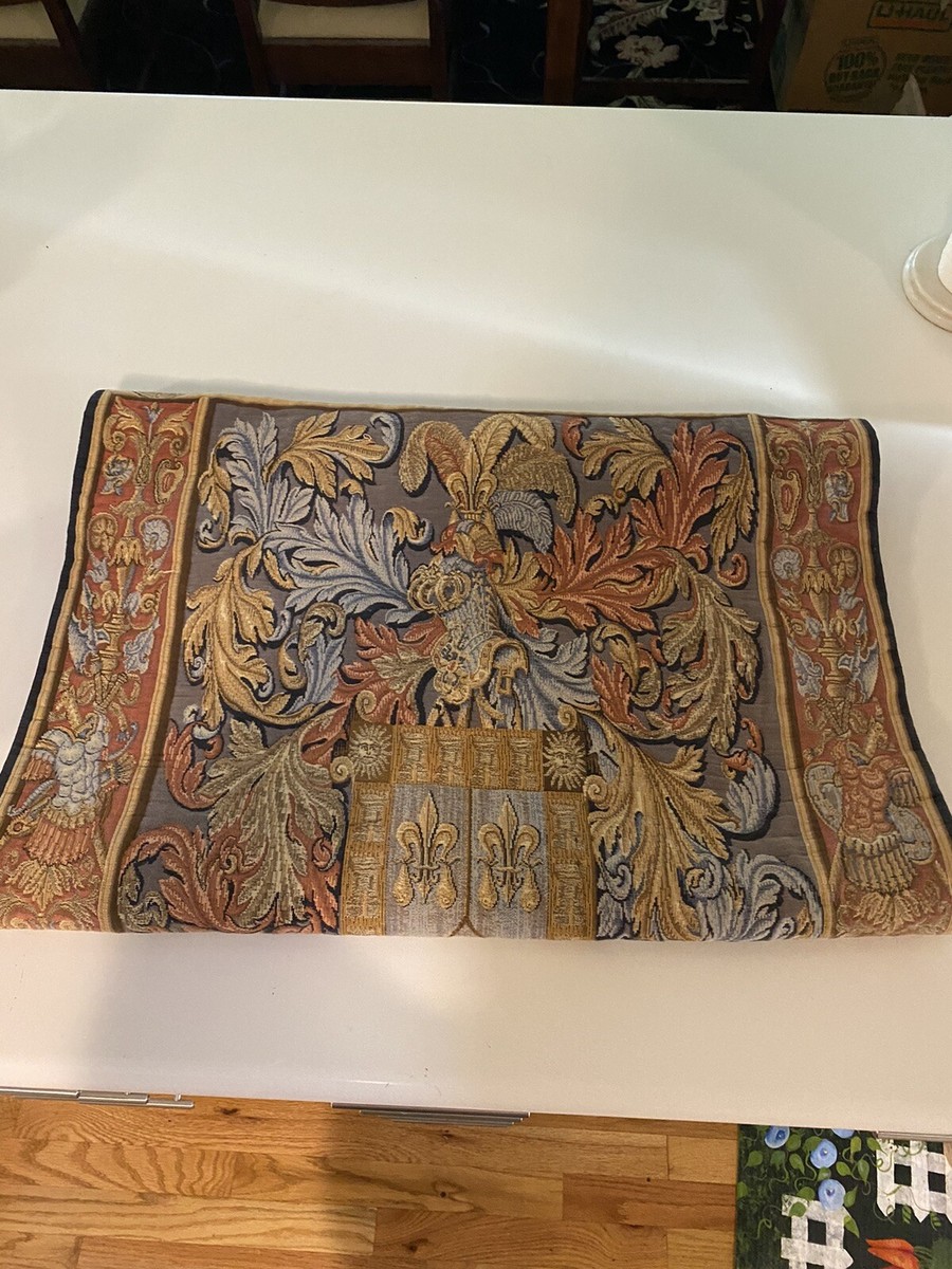 Tapis Mural Vintage Tapestries Ltd - 26x38 Pouces, Coton, Motif Floral - Occasion