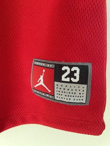 Jordan23 Girls Jersey Dress Red Black Pink Logo Patch Mesh Sleeveless A-line Cut - Picture 8 of 17
