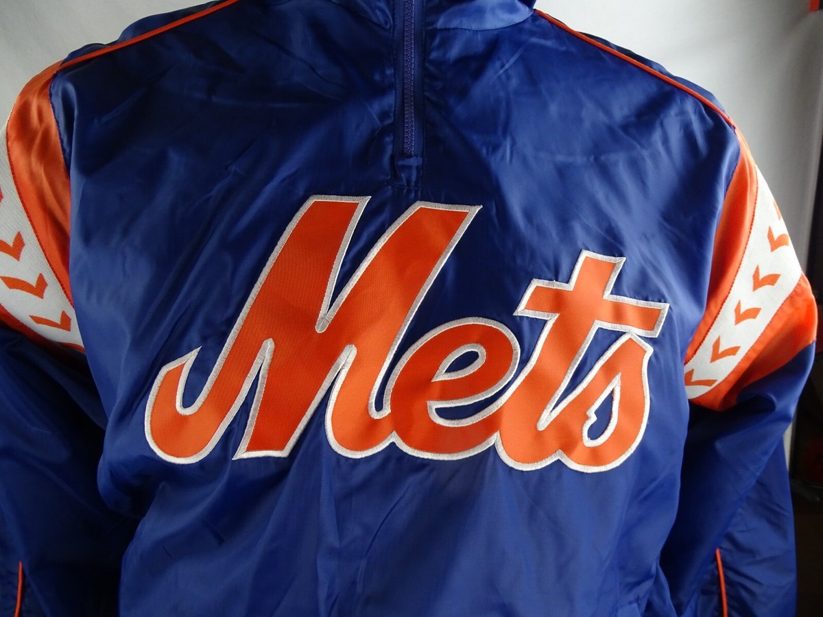 New York Mets MLB G-III Youth Quarter-Zip Lightweight Jacket