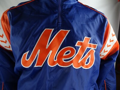 New York Mets MLB G-III Youth Quarter-Zip Lightweight Jacket | eBay