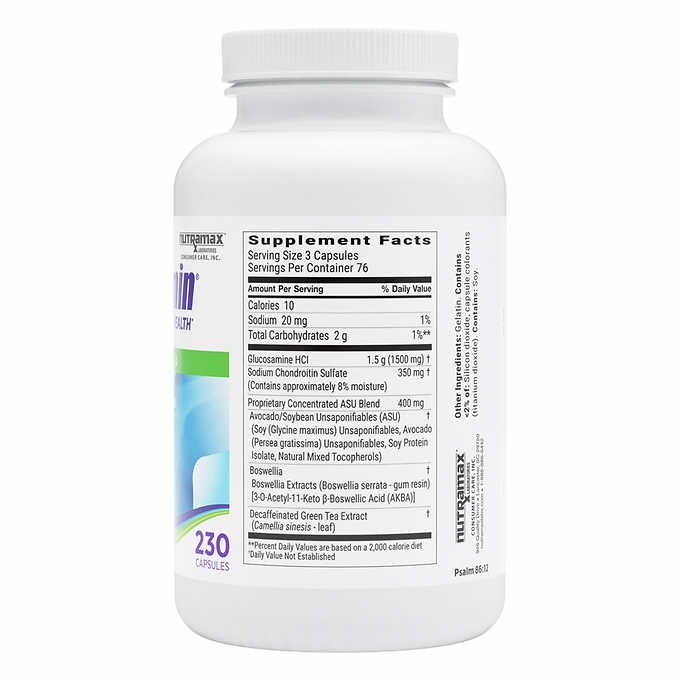 Cosamin ASU with Glucosamine & Chondroitin for Joint Health, 230