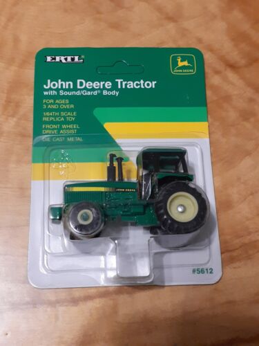 1/64 John Deere Sound Gard FWA Traktor 5612 Ertl