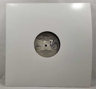 Sister Bliss with Colette - Cantgetaman, Cantgetajob [1994 Used Vinyl Single]