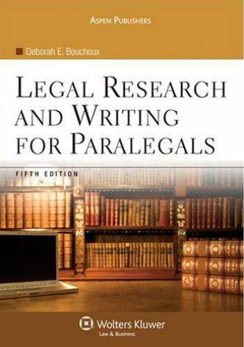 Legal Research & Writing for Paralegals - Picture 1 of 1