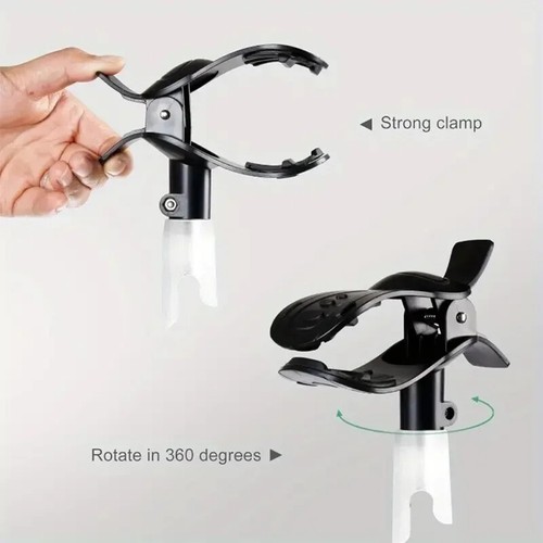 Support universel pour téléphone portable paresseux col de cygne lit flexible bureau table clip - Photo 5 sur 10