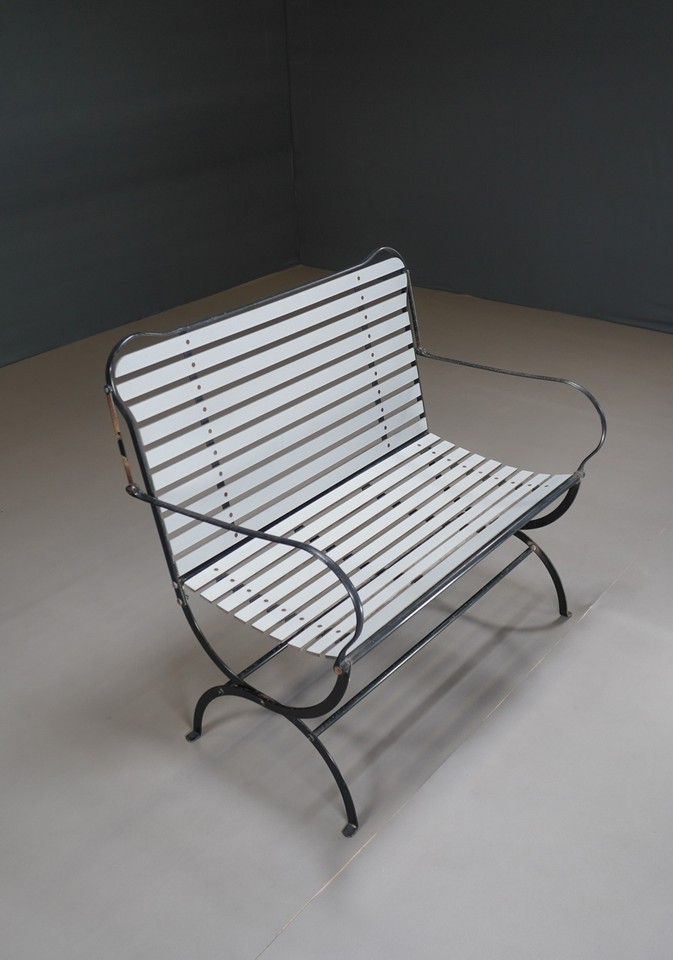 Zanotta Camilla Metal Garden Bench eBay