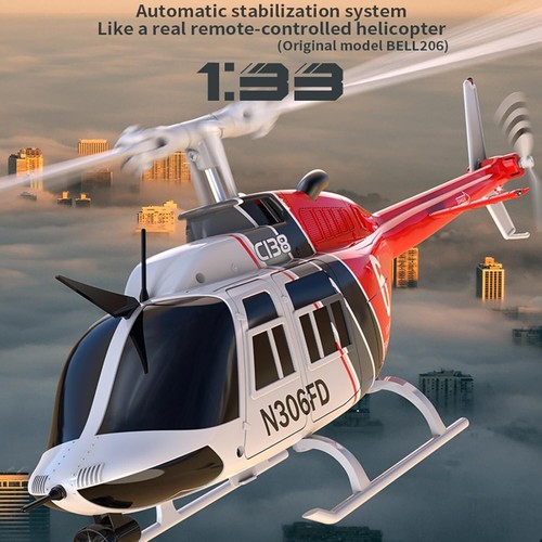 C138 Bell206 RC Helicopter with Advanced Features - One-Touch & Crash-Resistant - Picture 4 of 11