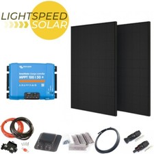 600W (2x 300W) 12V 24V Solar MPPT Charger Kit - Victron - camper van motor home