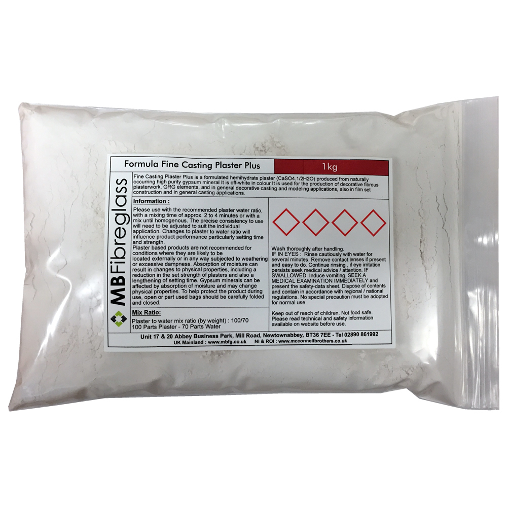 Formula Fine Casting Plaster Plus - 1kg