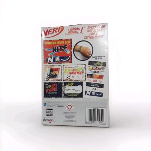 Nerf San Valentino e Fasce per Tatuaggi Set 16 Ciascuna NUOVISSIME E SIGILLATE!! - Foto 2 di 2