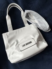 Autentica borsa Love Moschino colore bianco